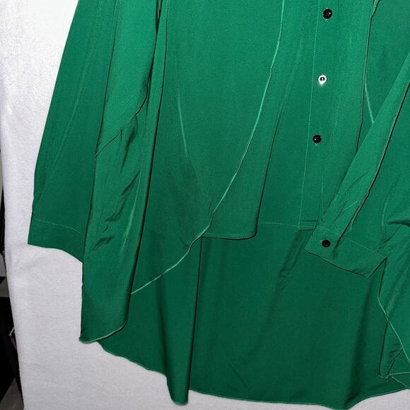 Designer Style Women's Blouse Size 4XL Shirt Relaxed Fit Office Siren Career - Picture 9 of 13